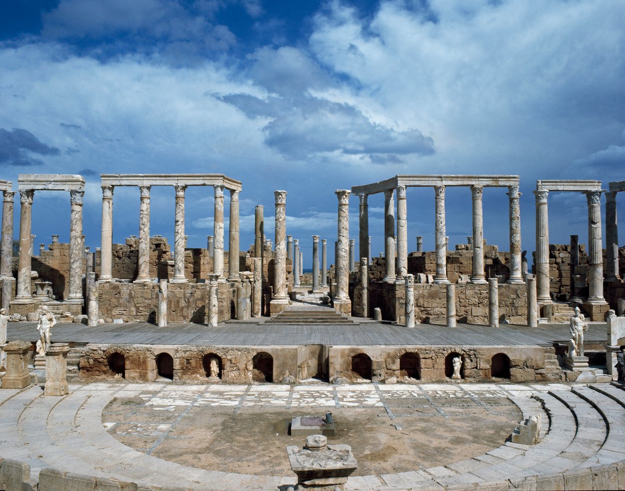 Romeins theater door Roman