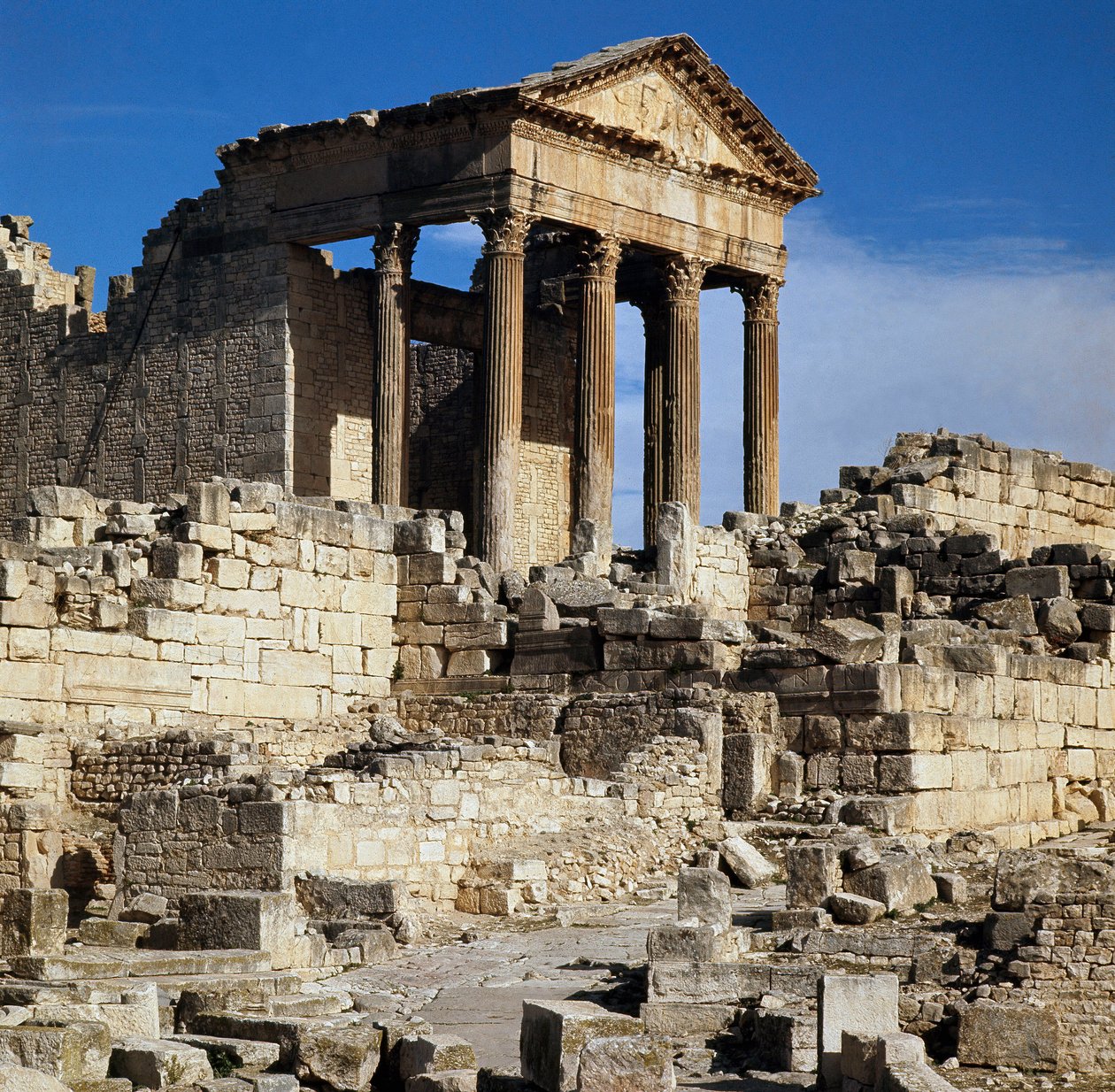 Uitzicht op het Capitool door Roman