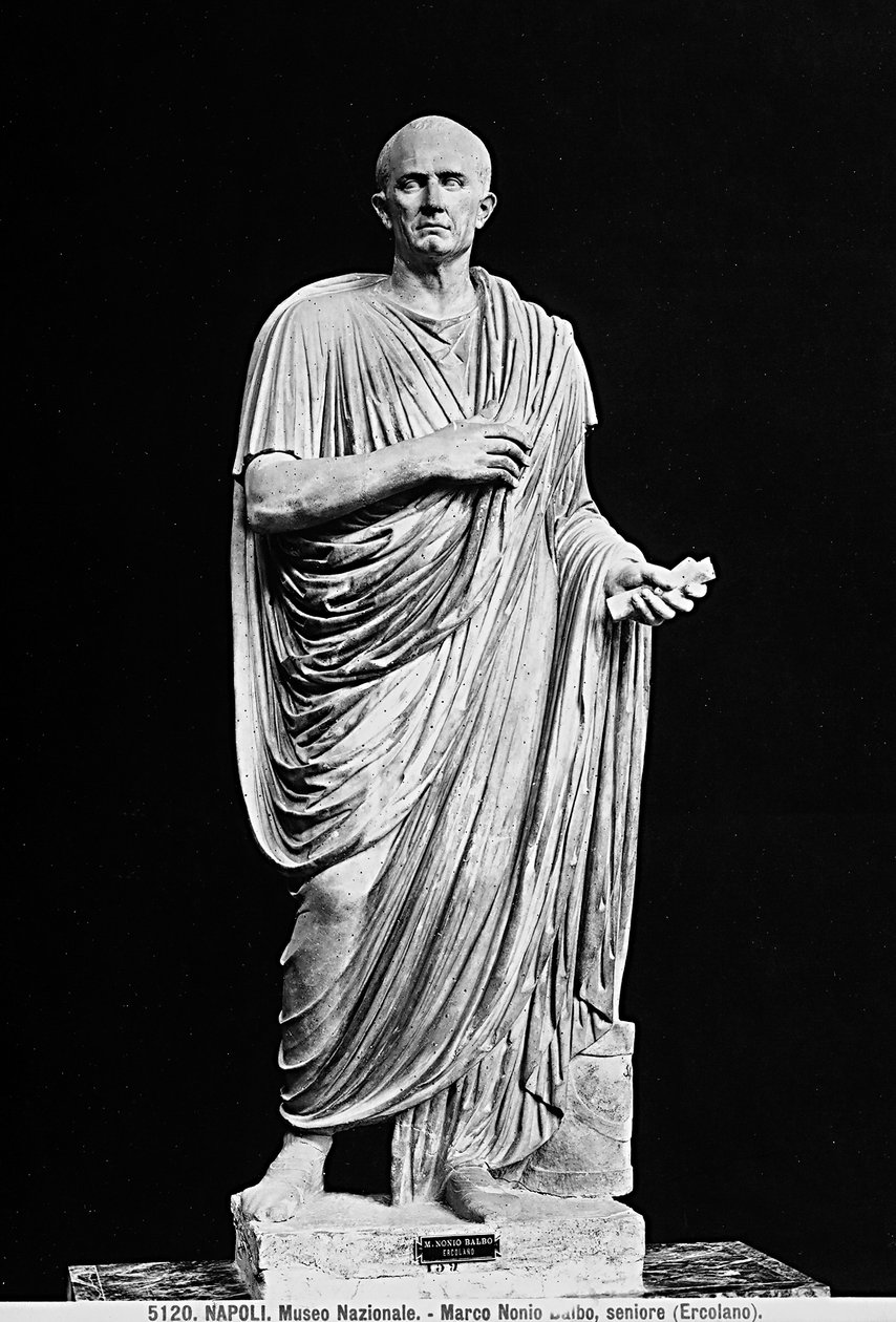 Marcus Nonius Balbus (marmer) door Roman Roman