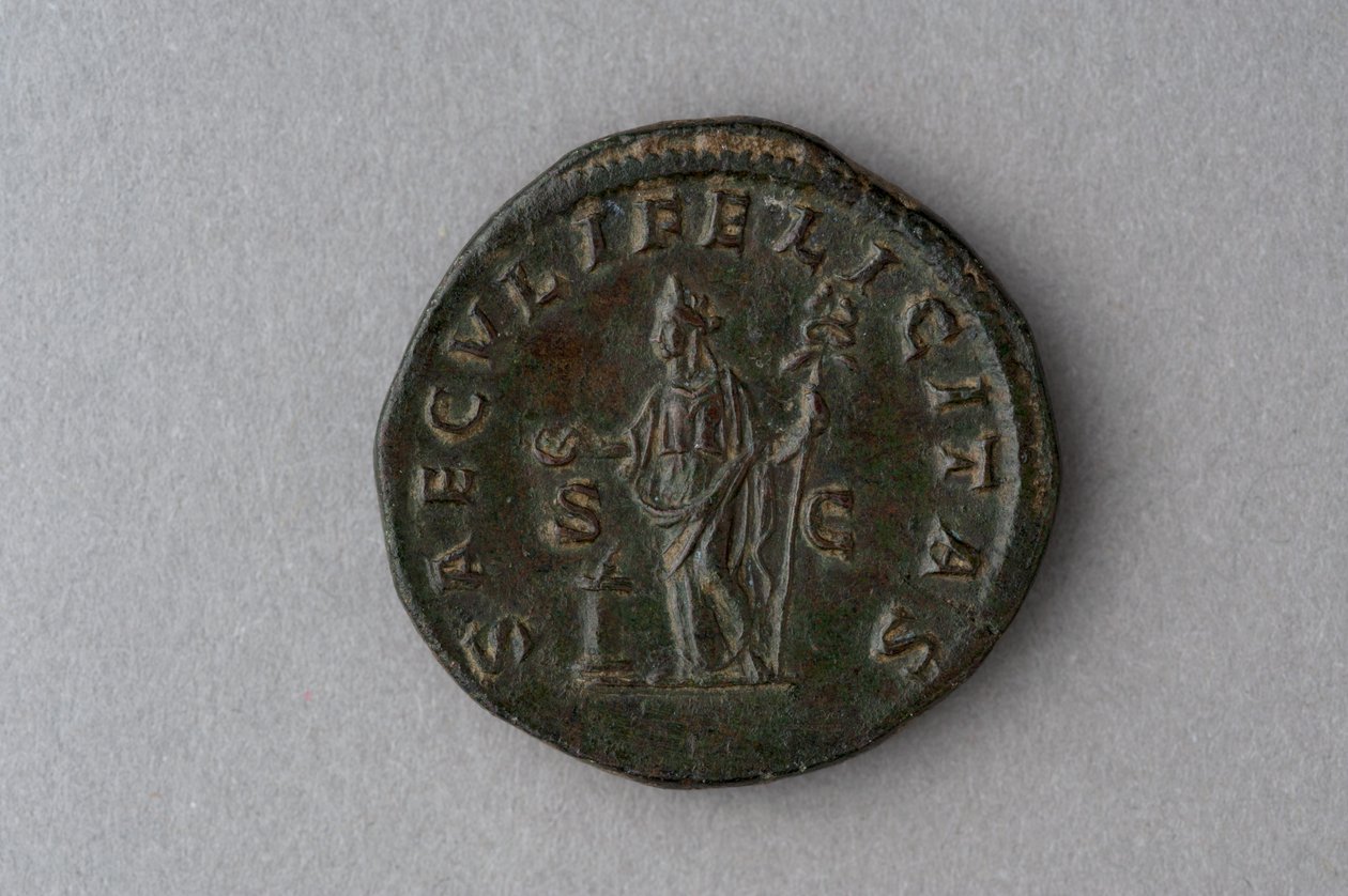 Sestertius van Julia Domna door Roman Roman