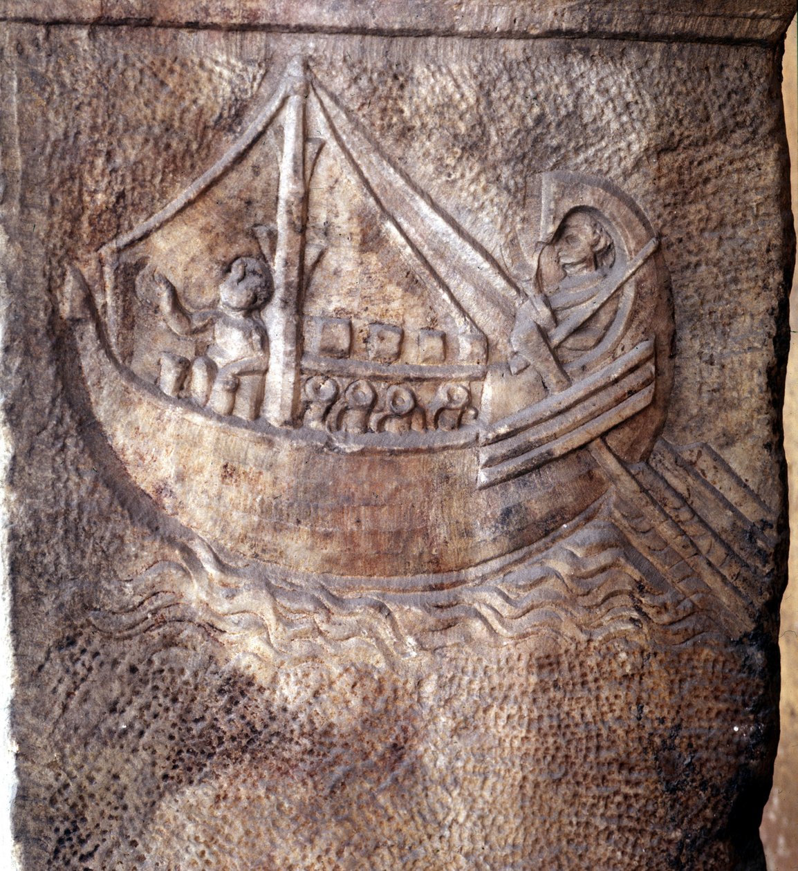Transportboten uit de Romeinse tijd. door Roman Roman