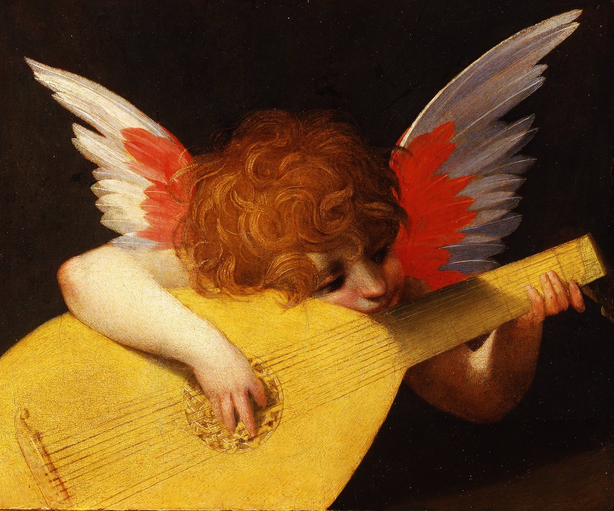 Madonna dello Spedalingo door Rosso Fiorentino