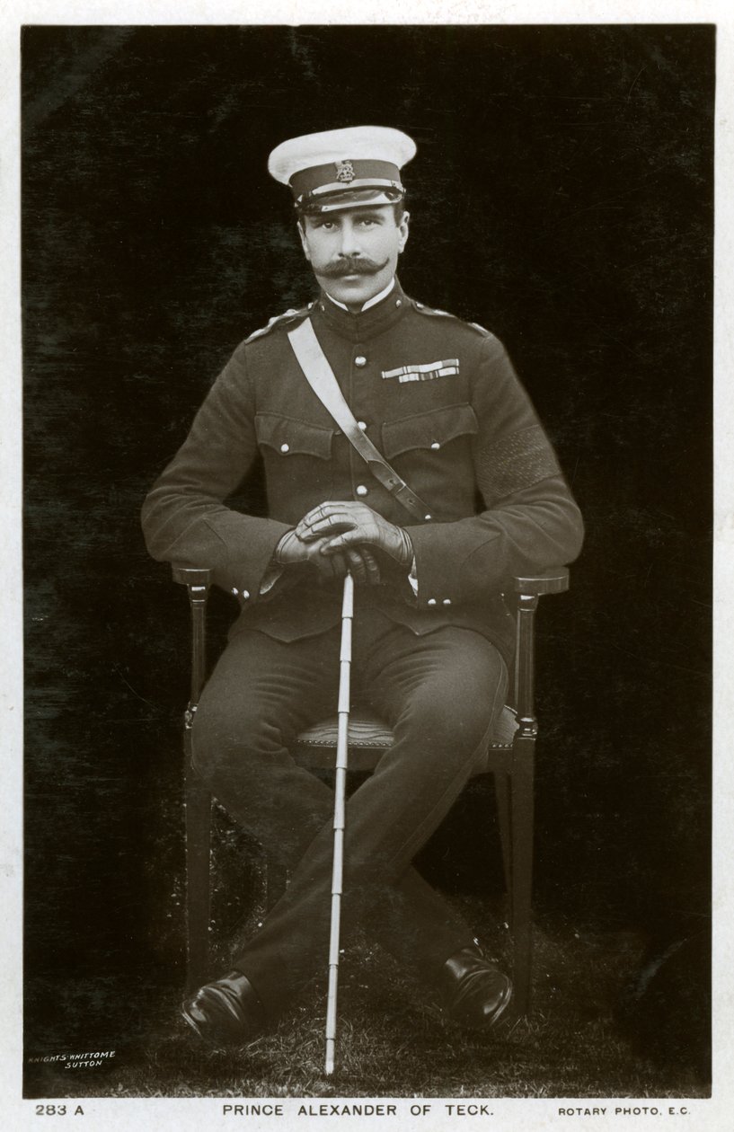 Prins Alexander van Teck, c1900s door Rotary Photo