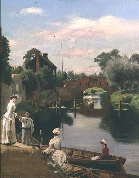 Een zomerdag door Rowland Holyoake
