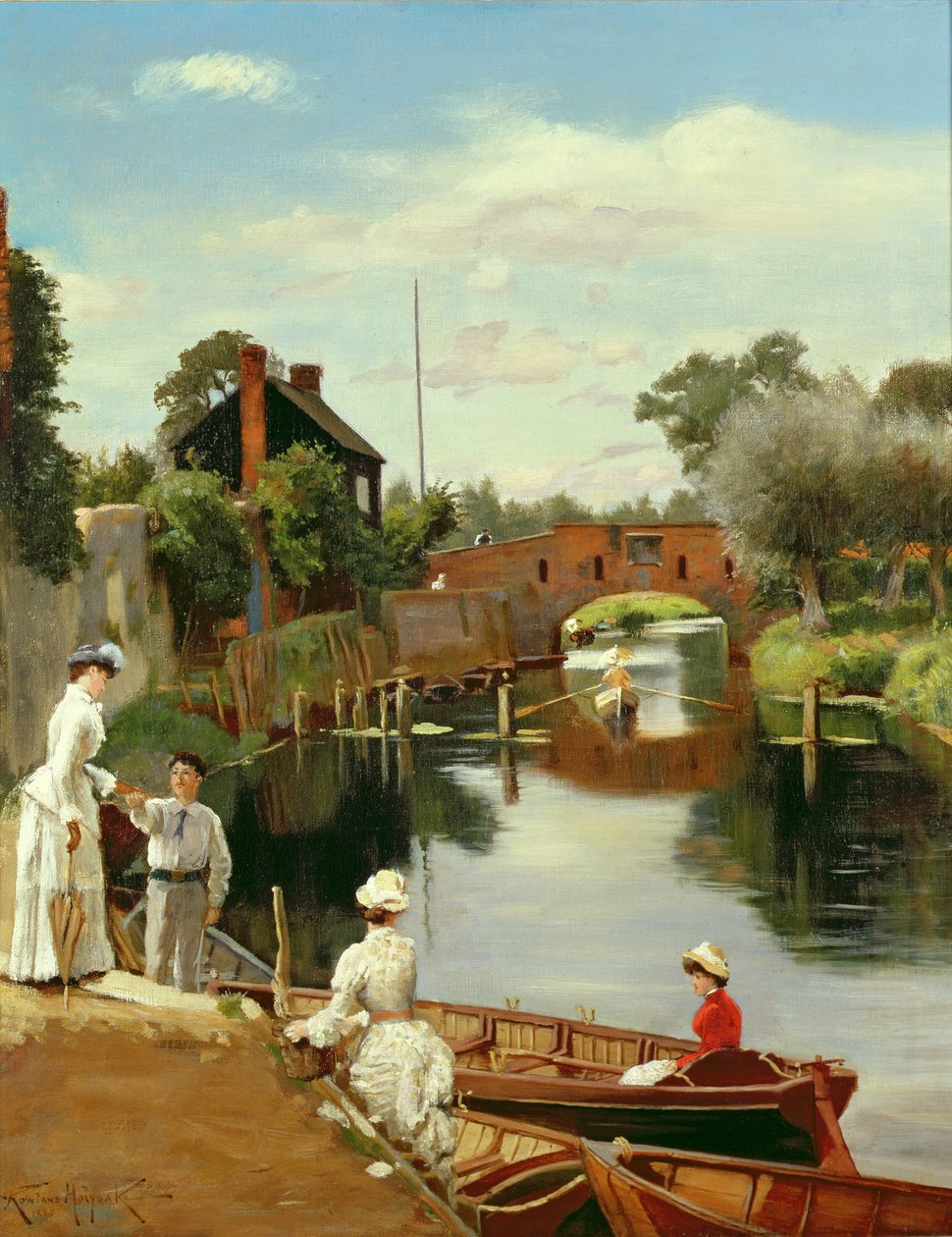 Uit voor de dag door Rowland Holyoake