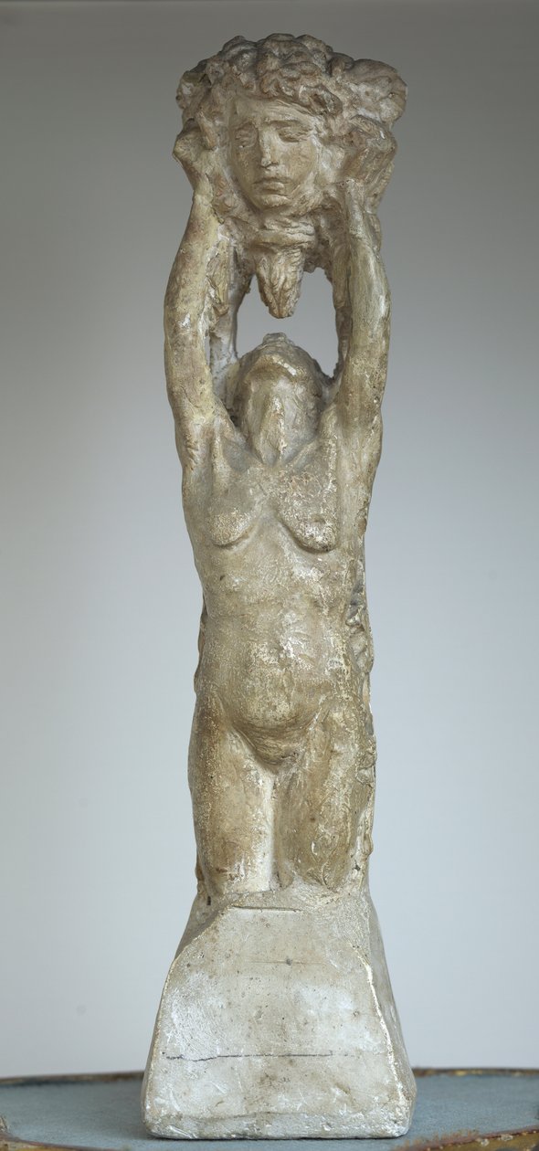 Gevleugelde Gorgon, c.1915-18 door Rubaldo Merello