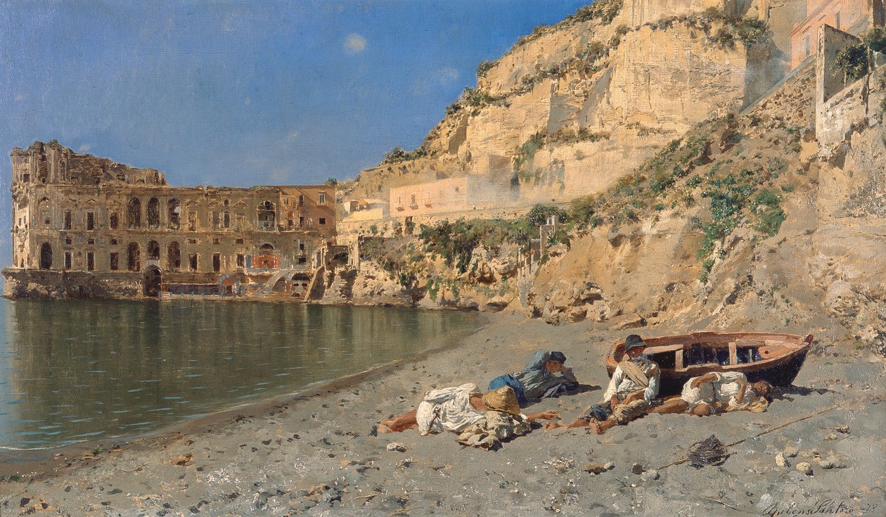 Een Siësta in de Zon door Rubens Santoro