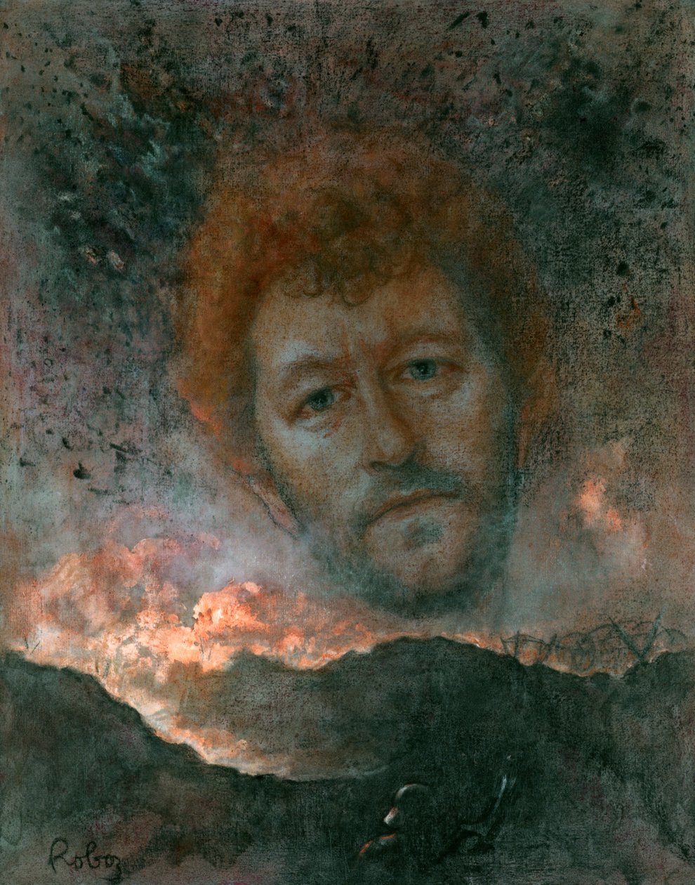 Portret van Sebastian Faulks door Zsuzsi Roboz door Rudolf Eichstaedt