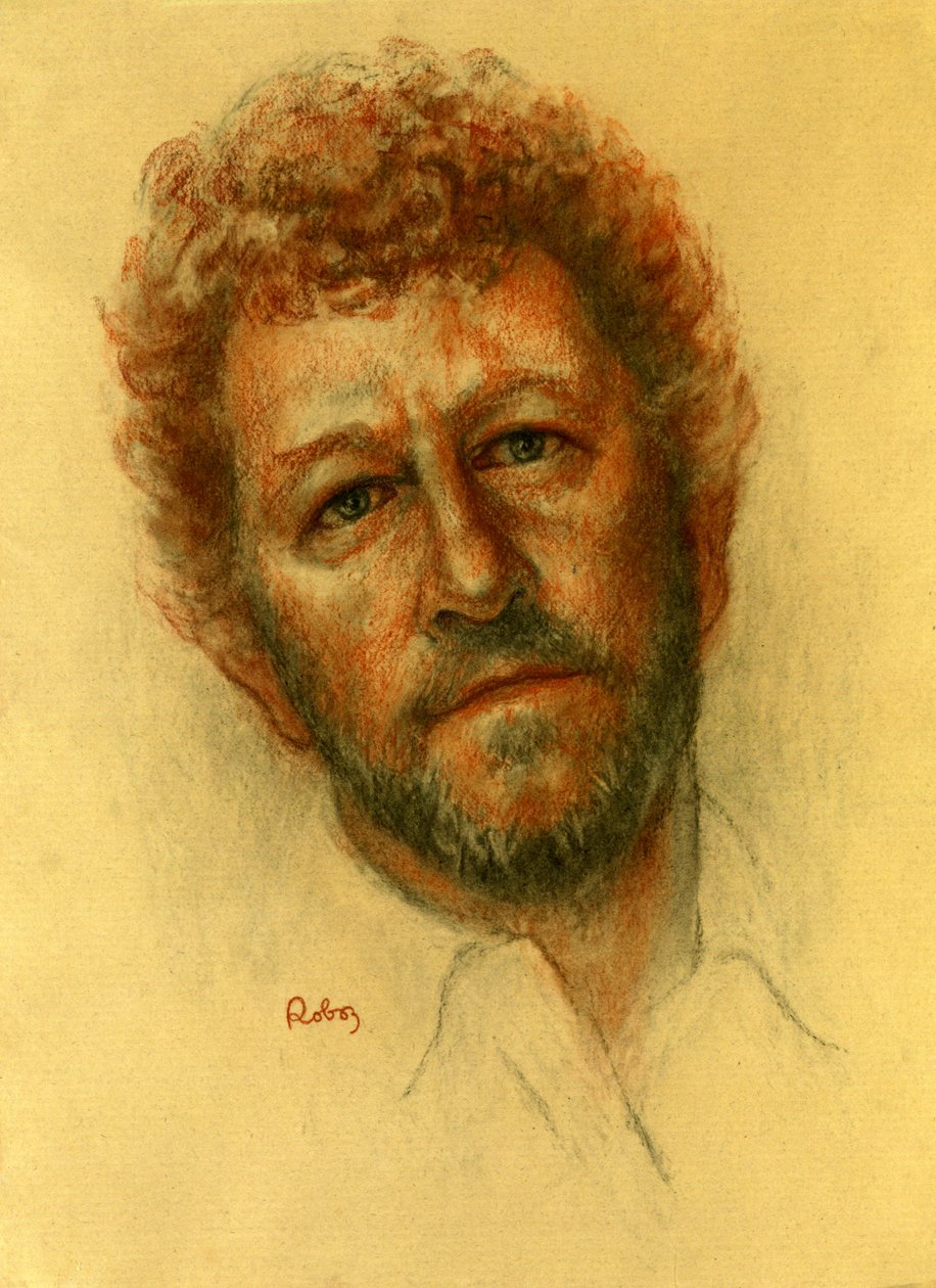 Portret van Sebastian Faulks door Zsuzsi Roboz door Rudolf Eichstaedt