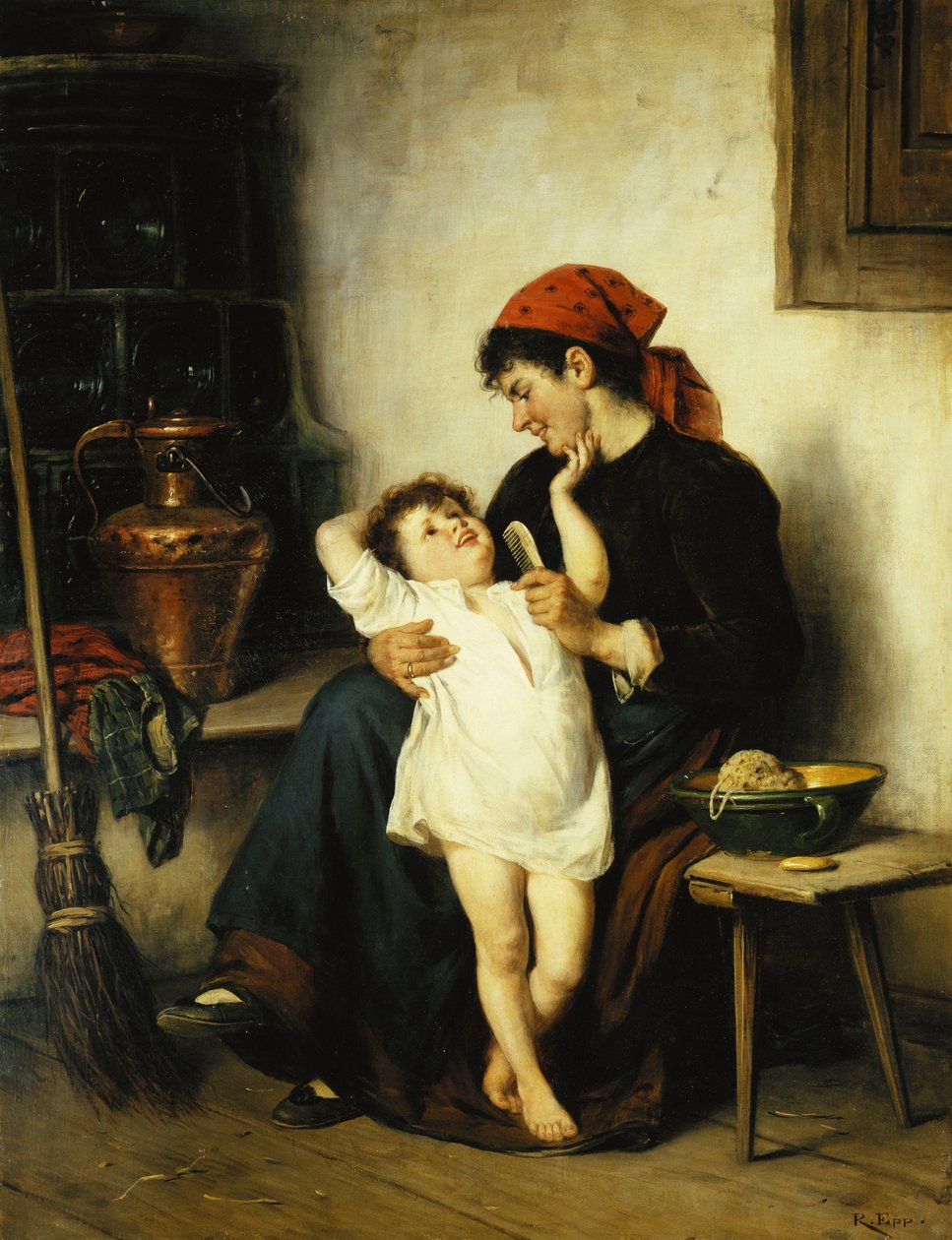 Bad tijd door Rudolf Epp