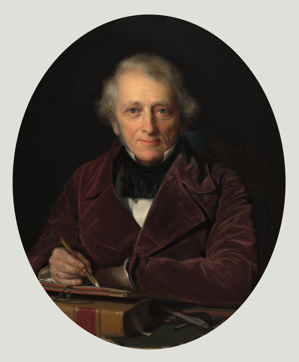 Leo Lehmann door Rudolf Lehmann