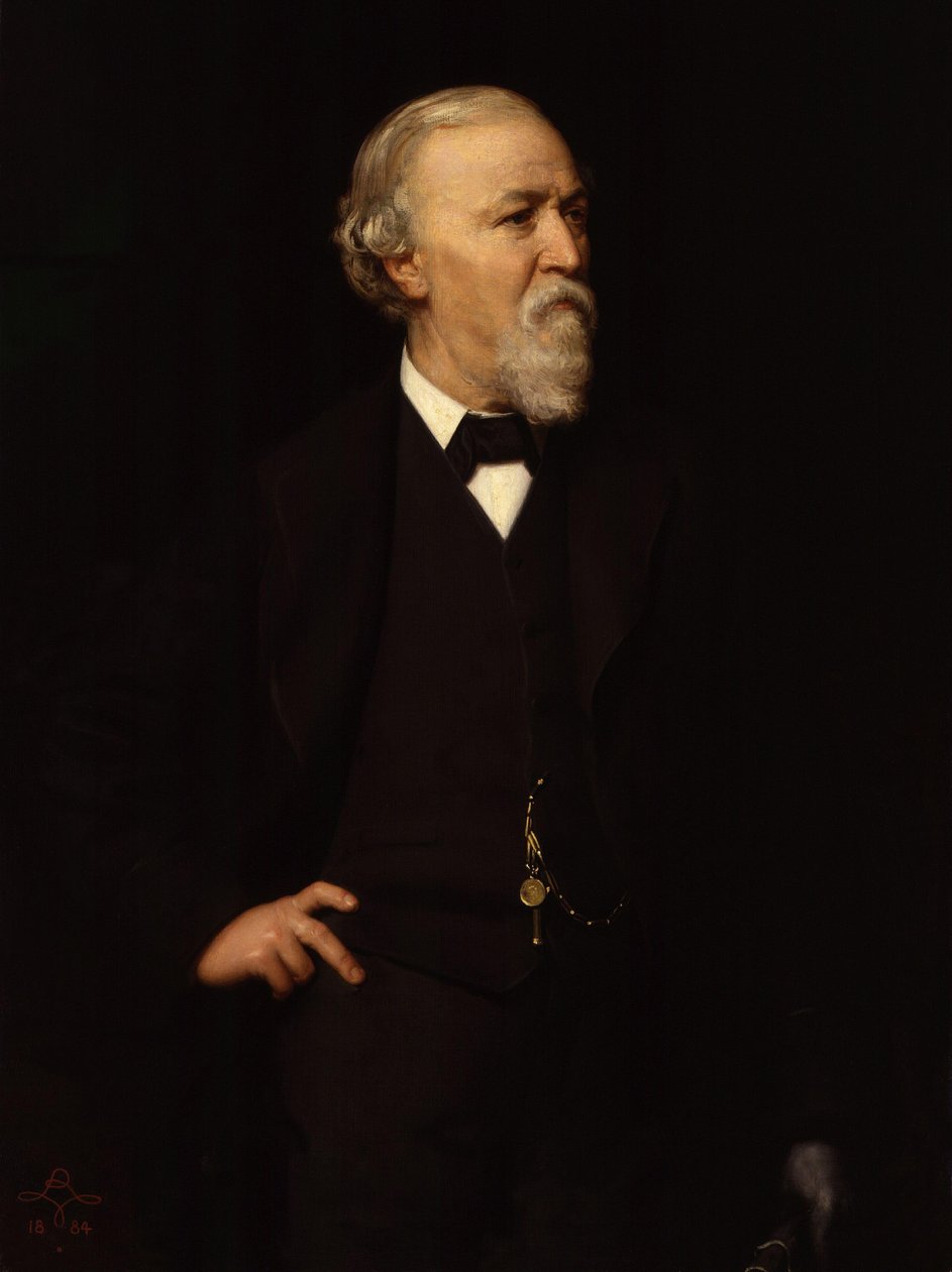 Robert Browning door Rudolf Lehmann
