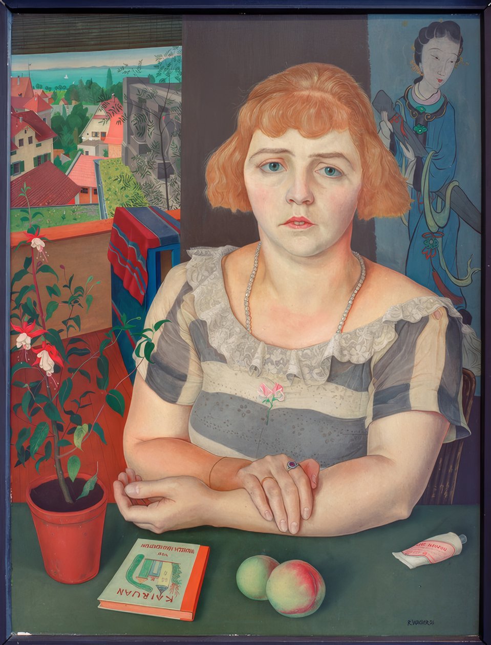 Portret Ilse door Rudolf Wacker