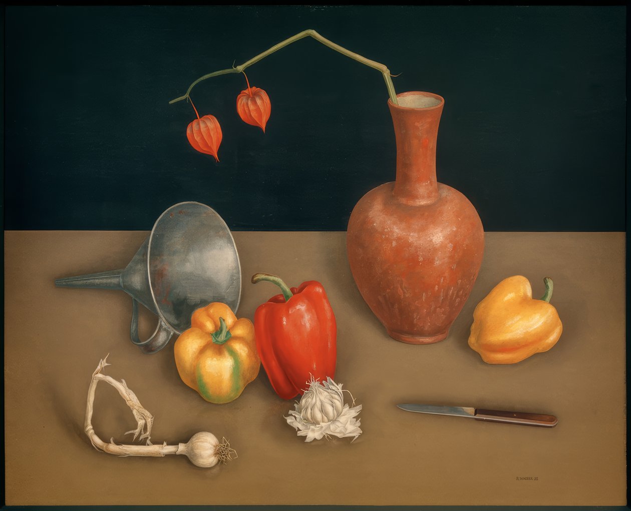 Stilleven met paprika