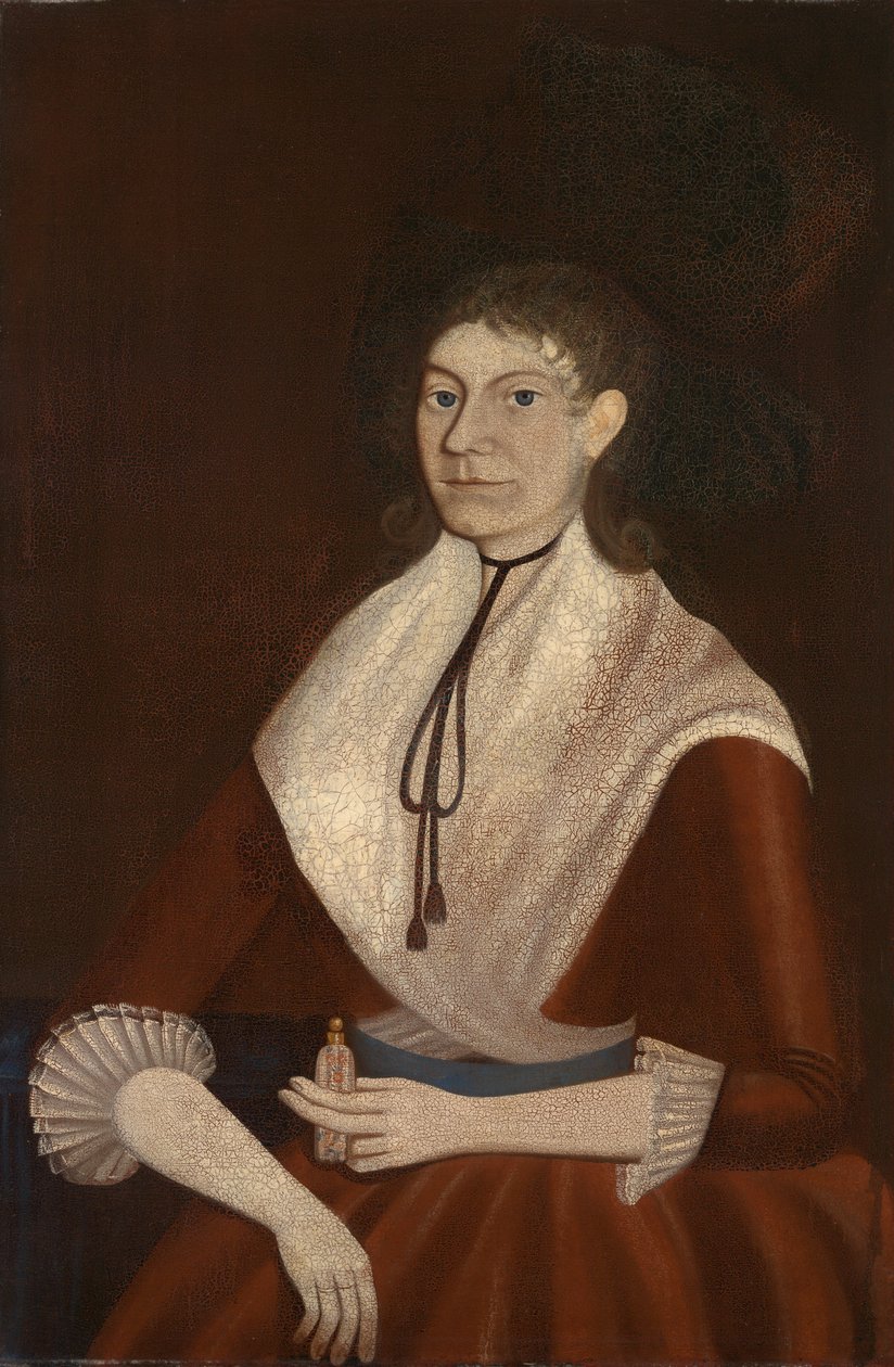 Sylvia Church Weston Sampson (1768 door Rufus Hathaway