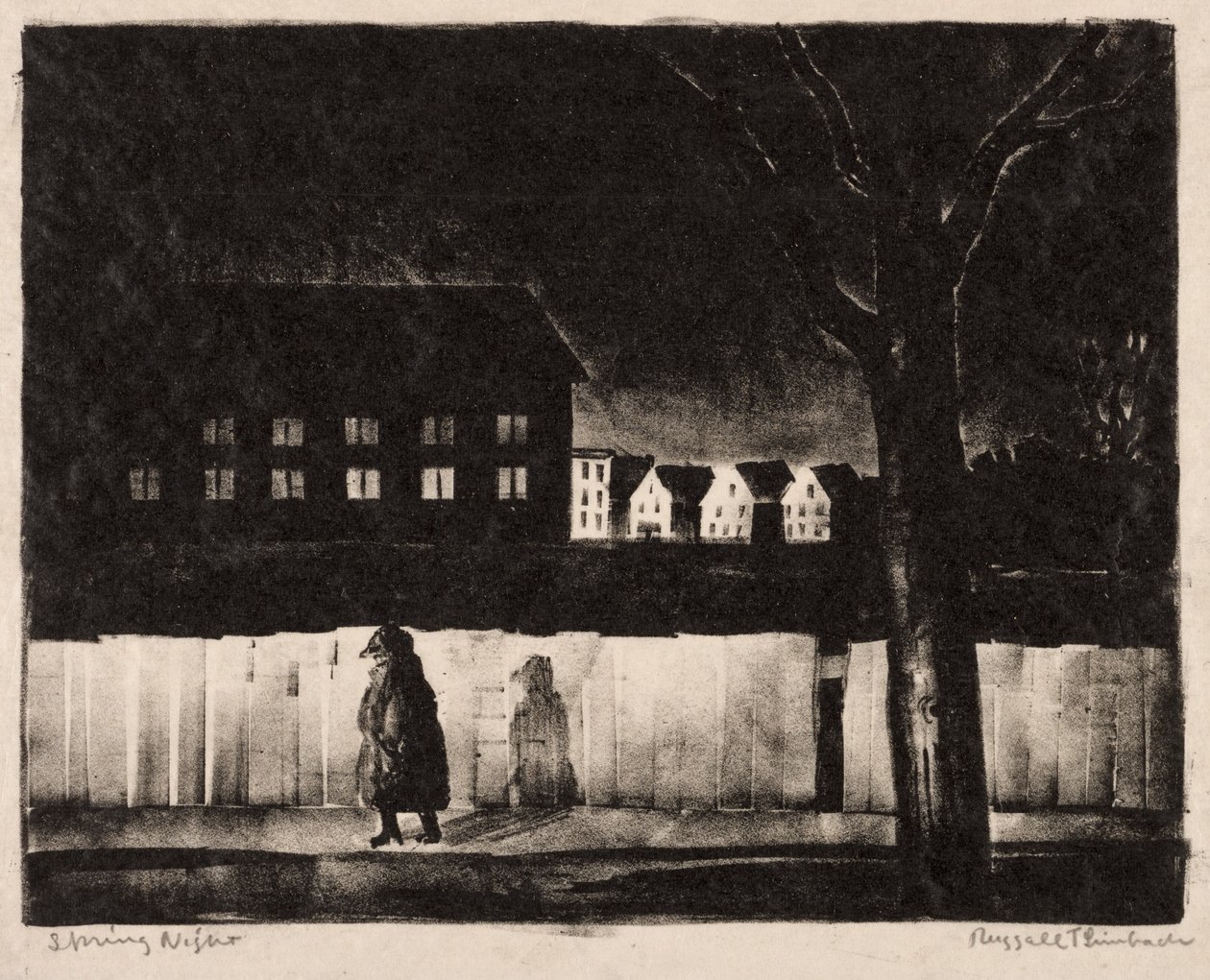 Voorjaarsavond door Russell T. Limbach