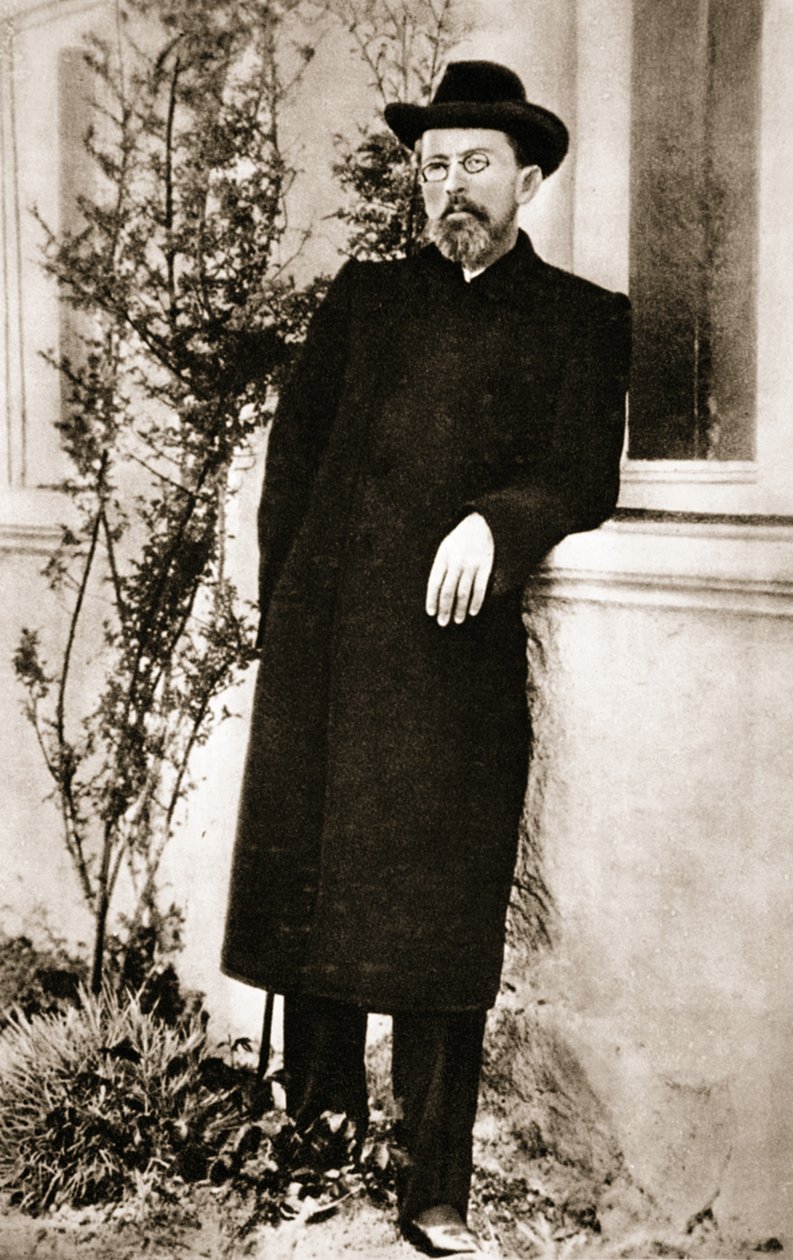 Anton Tsjechov (fotogravure) door Russian Photographer