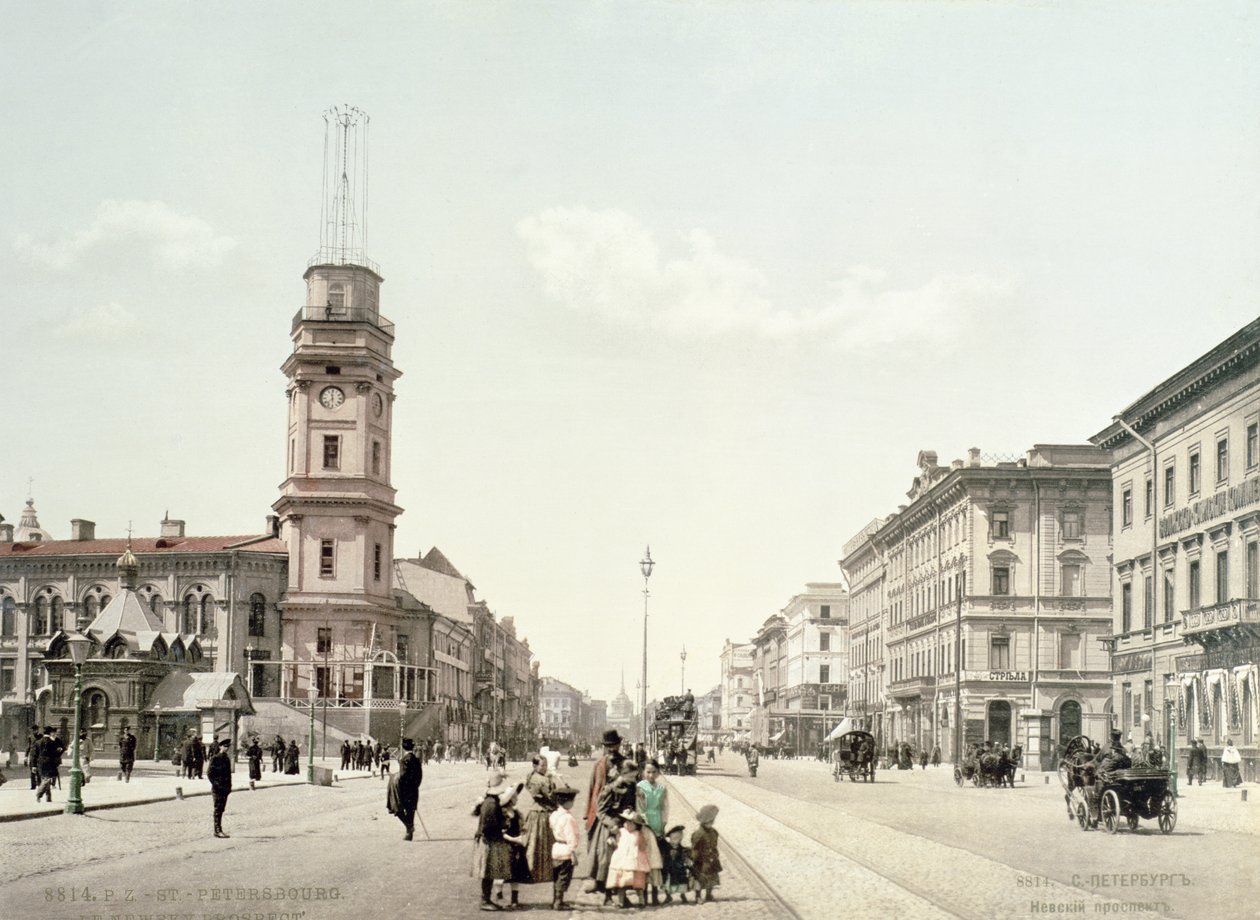 Nevsky Prospekt, St. Petersburg door Russian Photographer