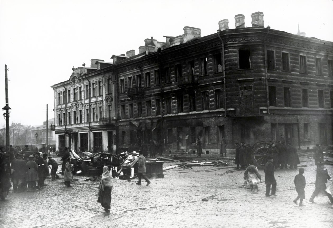 De Kronstadt Opstand, 1921 door Russian Photographer