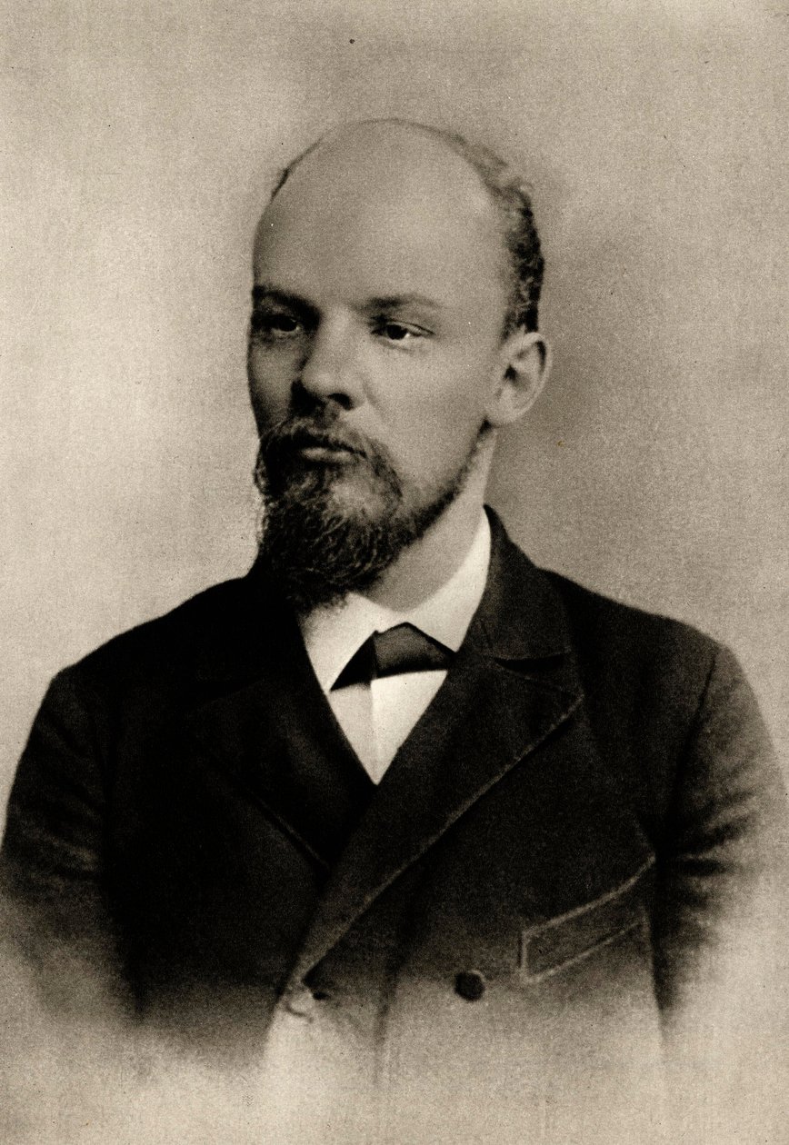 Lenin (Vladimir Ilyich Ulyanov) door Russian Photographer