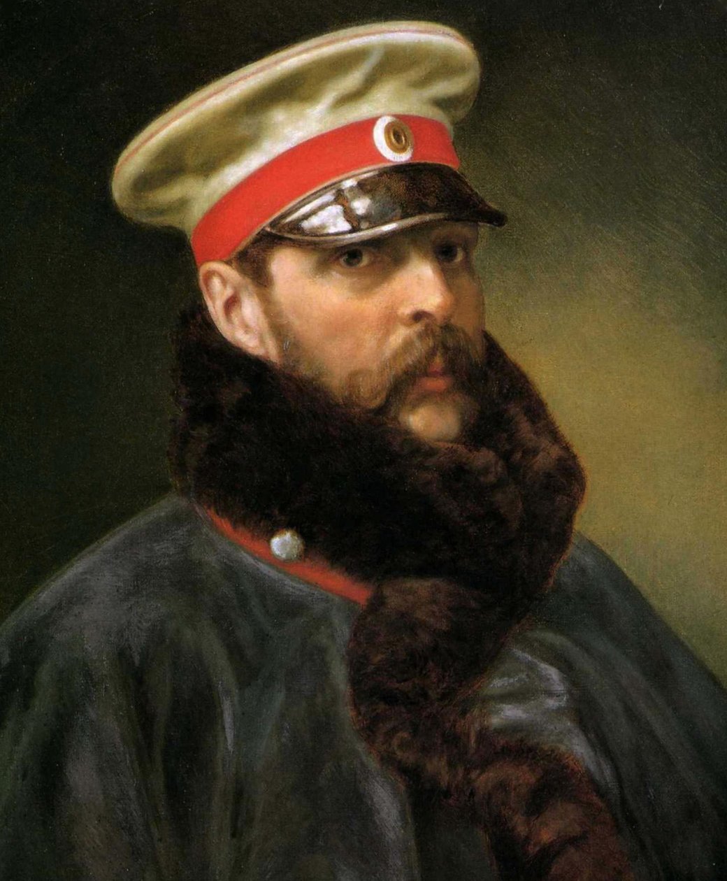 Keizer Alexander II, c.1888 door Russian School