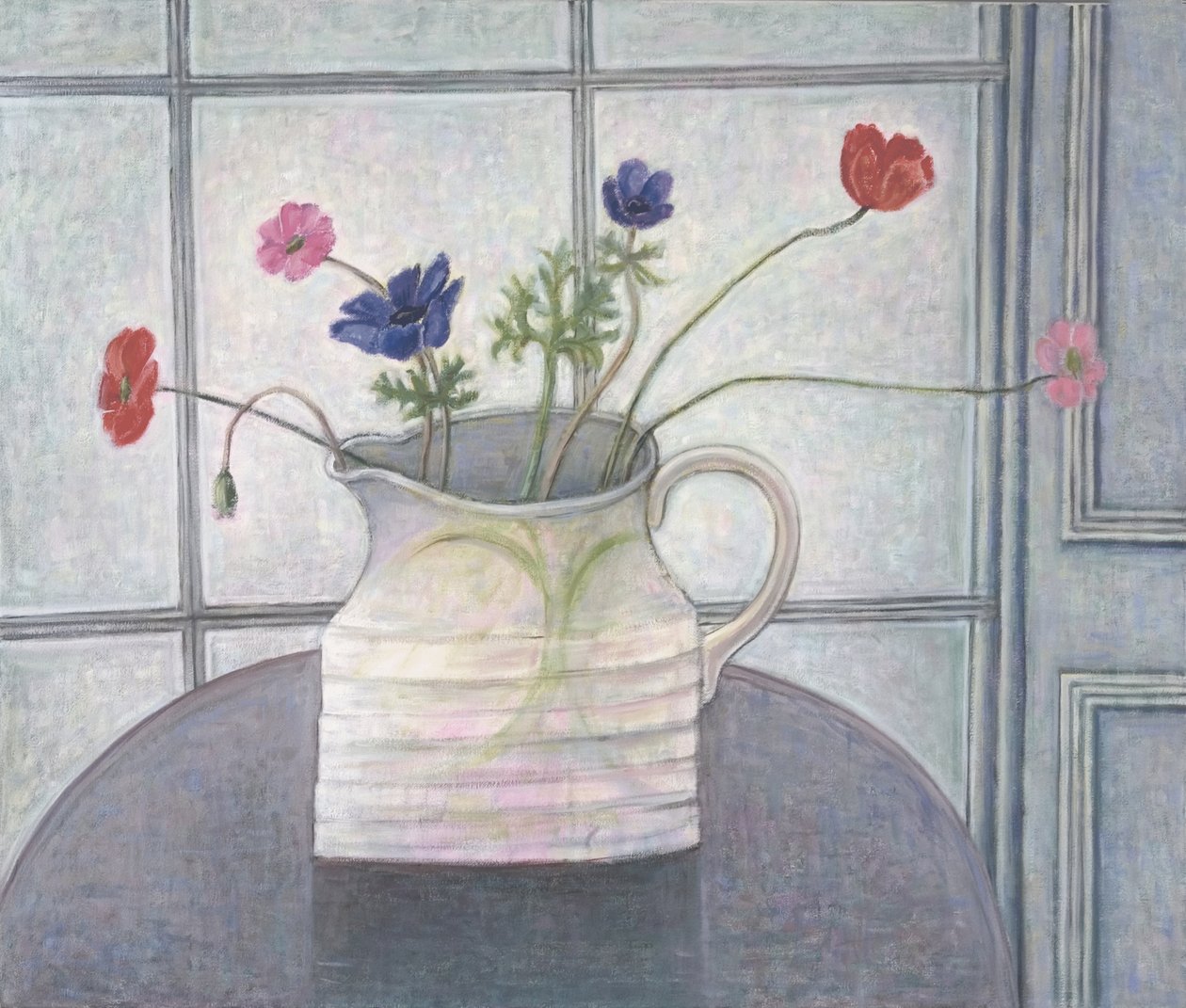 Anemonen en klaprozen, 2008 door Ruth Addinall
