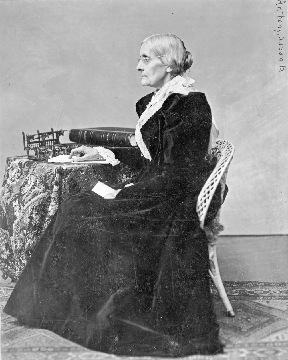 Susan Brownell Anthony (1820-1906) door S.A. Taylor
