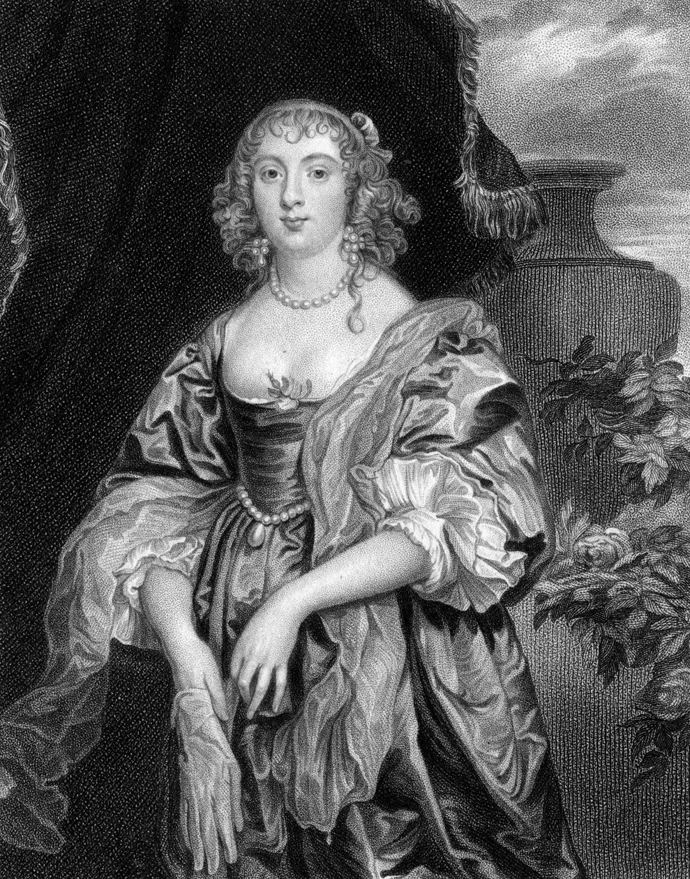 Anne Carre, Gravin van Bedford, 1824 door S. Freeman