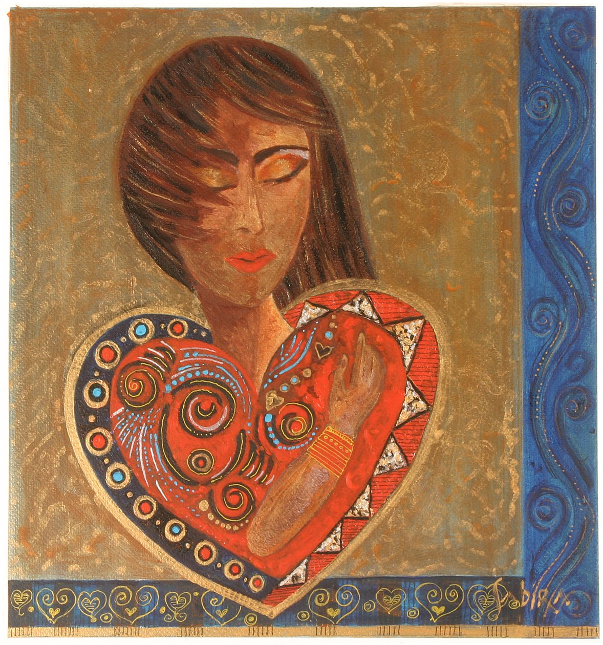 Hand op Hart, 2007 door Sabira Manek