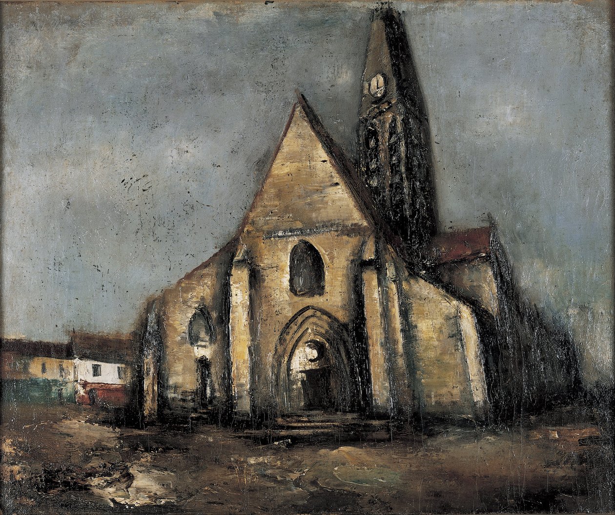 Kerk, Steeg in Parijs door Saeki Yuzo