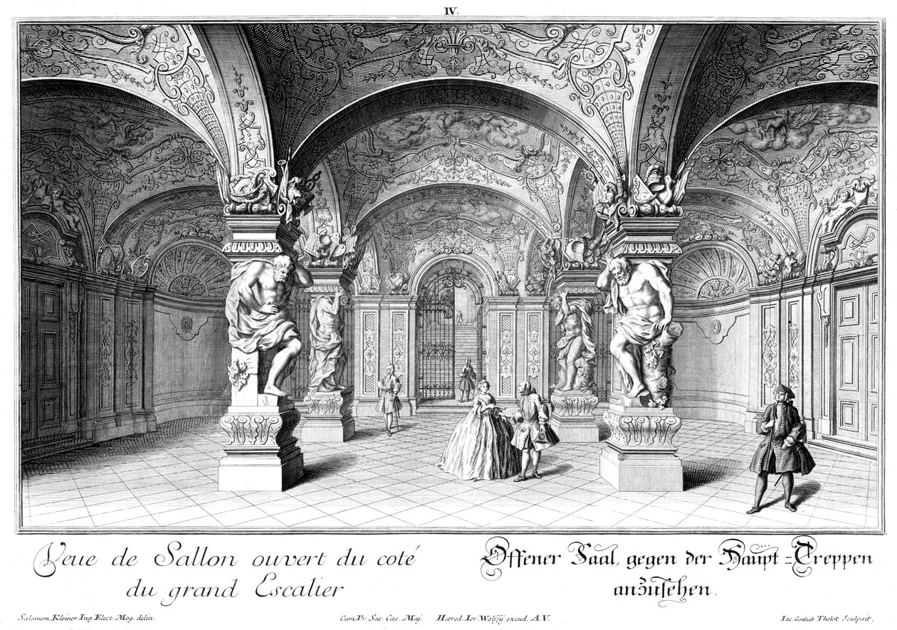 Sala Terrena door Salomon Kleiner