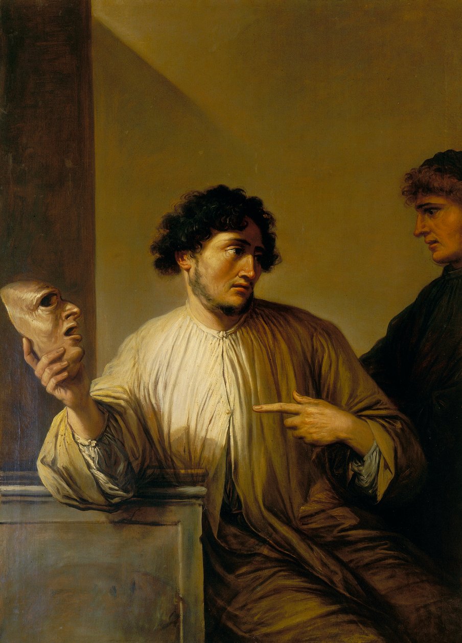 De Leugen door Salvator Rosa
