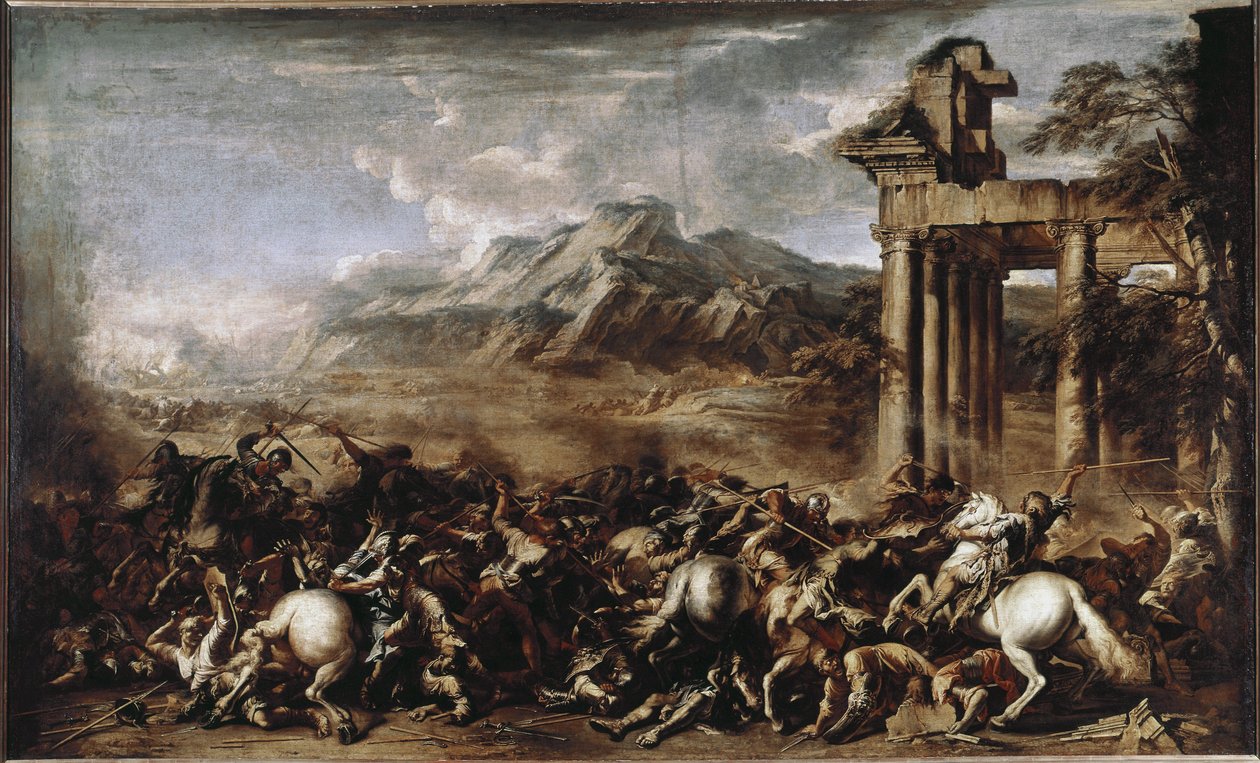Heroïsche strijd door Salvator Rosa