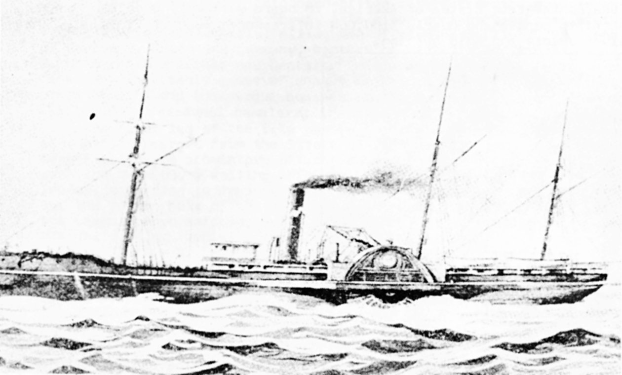 Afbeelding SS Pacific door Samuel Walters