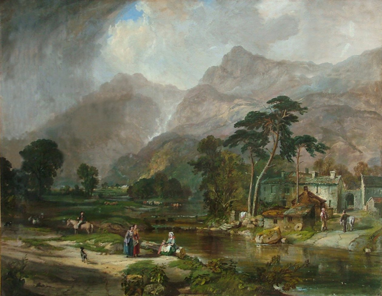 Borrowdale, 1846 door Samuel Bough