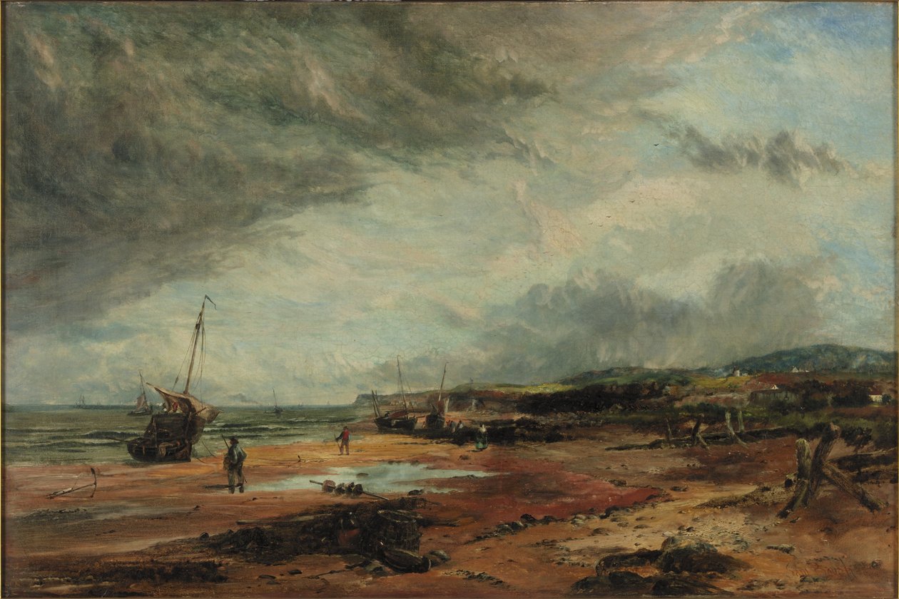 Kustscène door Samuel Bough