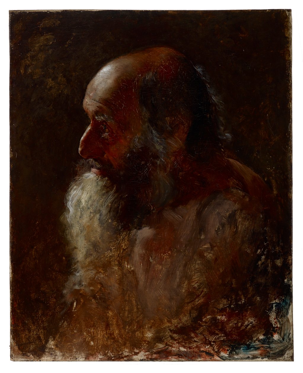Studiehoofd (Bearded Man) door Samuel G. Richards