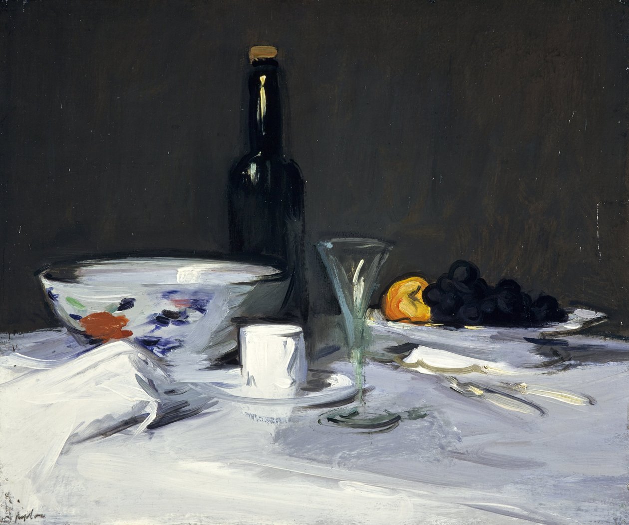 De Zwarte Fles door Samuel John Peploe