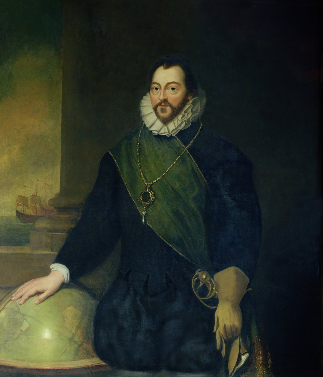 Sir Francis Drake door Samuel Lane