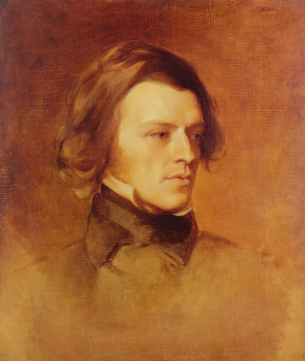 Portret van Alfred Lord Tennyson (1809-92) c.1840 door Samuel Laurence