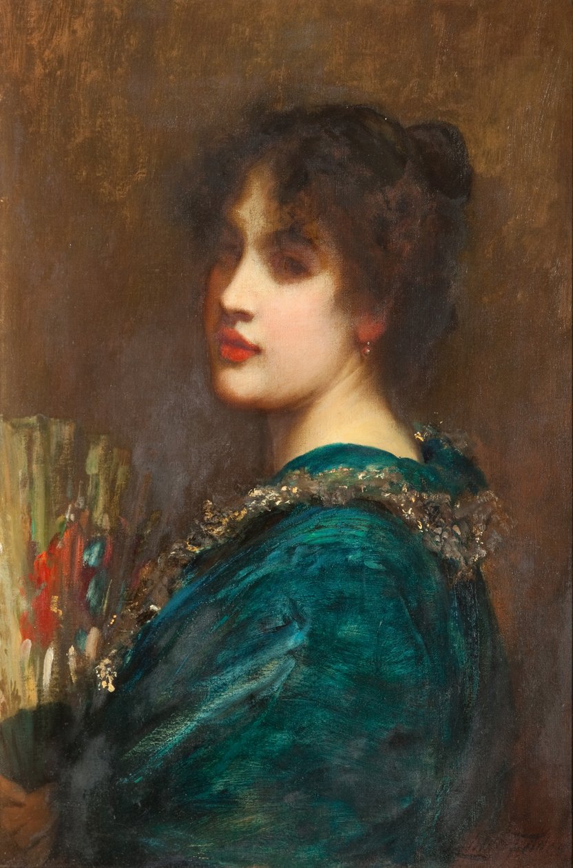 Sylvia door Samuel Luke Fildes