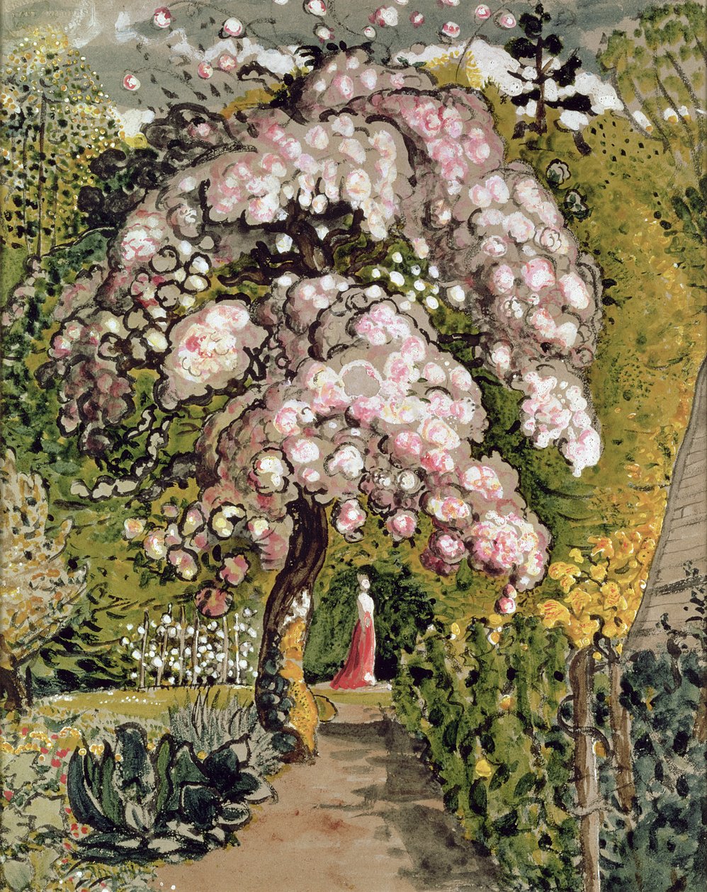 In een Tuin in Shoreham door Samuel Palmer