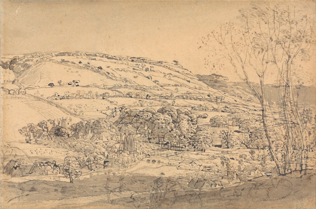Shoreham, Kent door Samuel Palmer