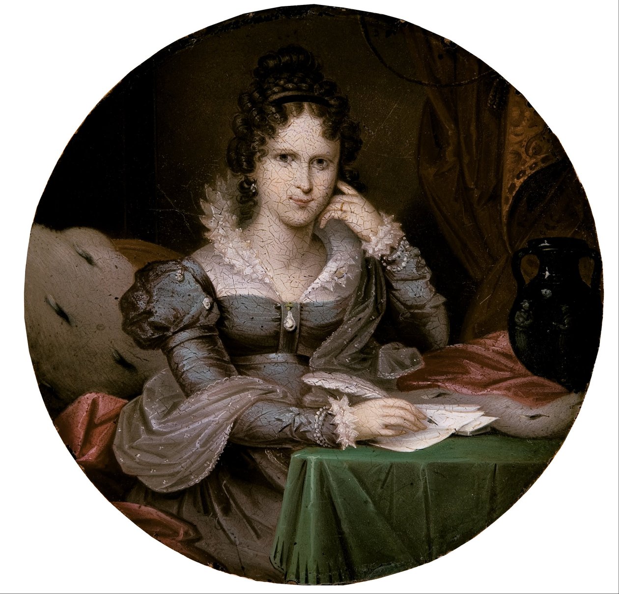 De Hertogin van Clarence, later Koningin Adelaide door Samuel Raven