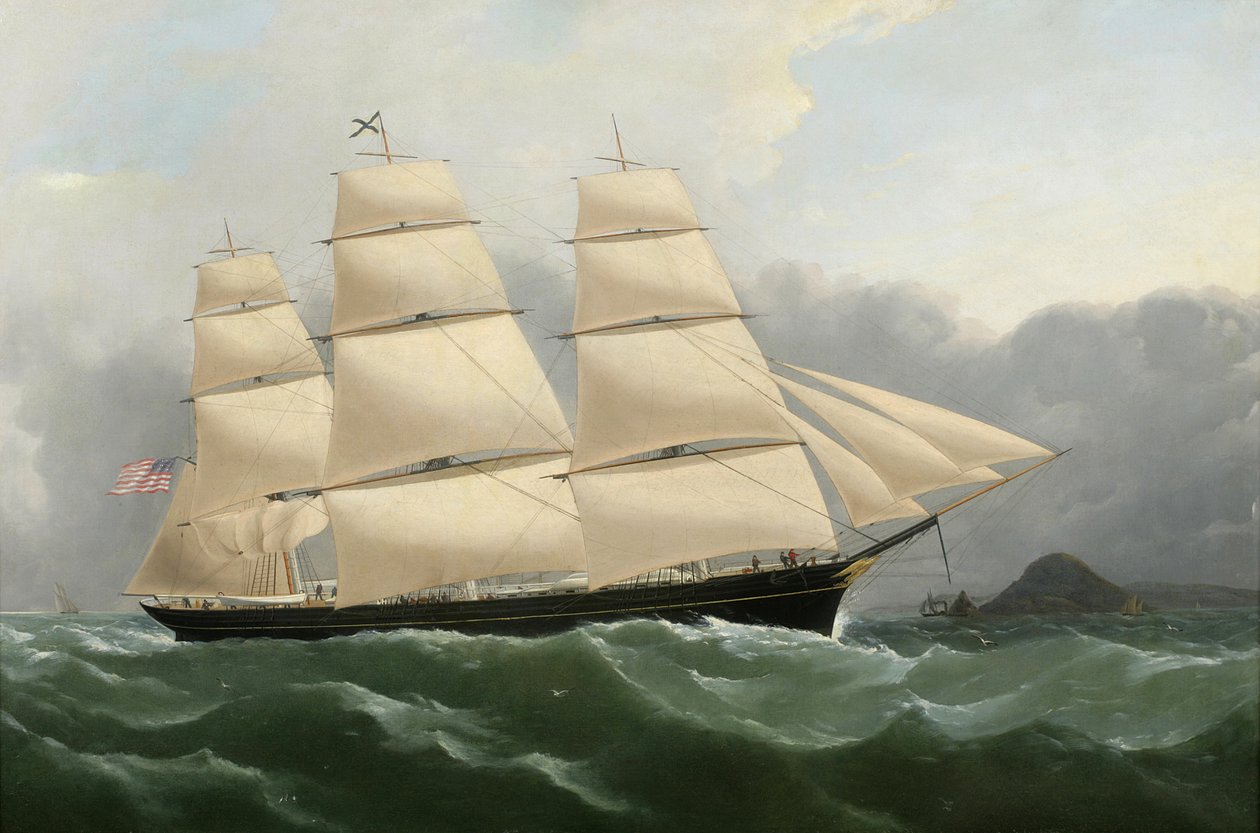 Het klipperschip 