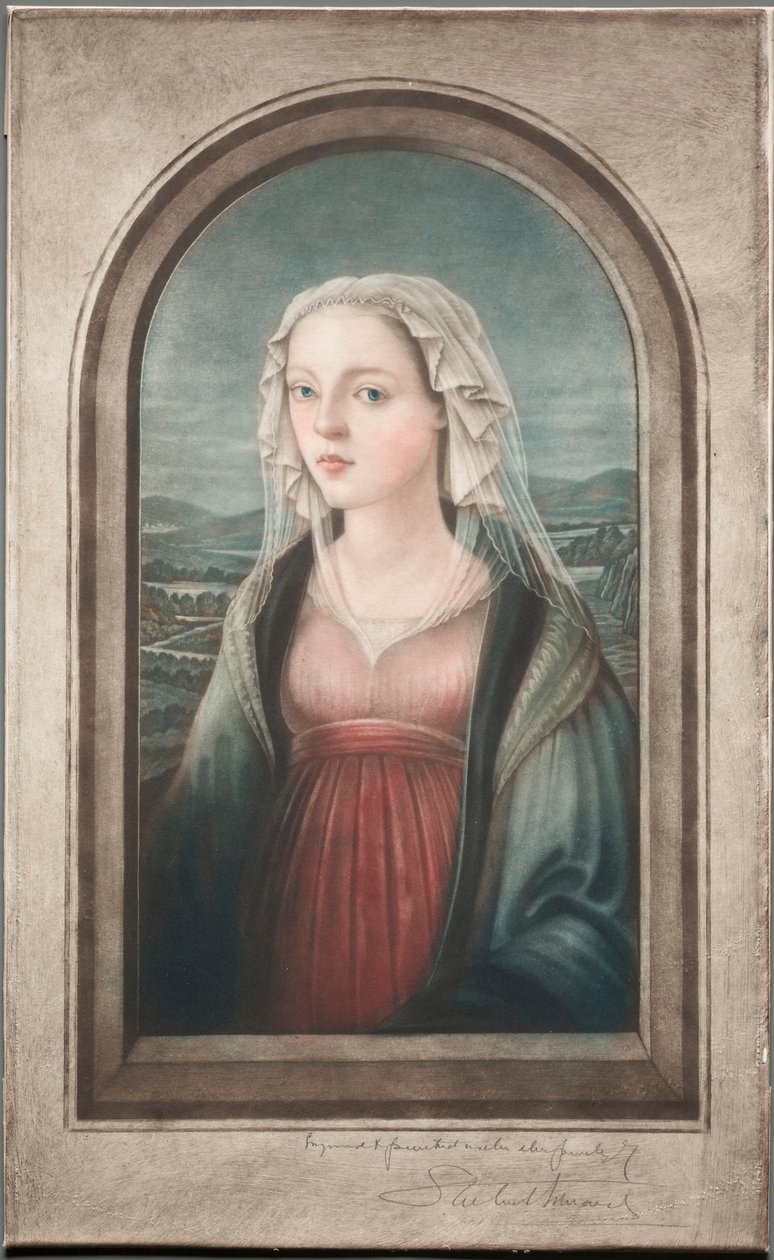 Madonna, 19e-20e eeuw door Samuel Arlent Edwards