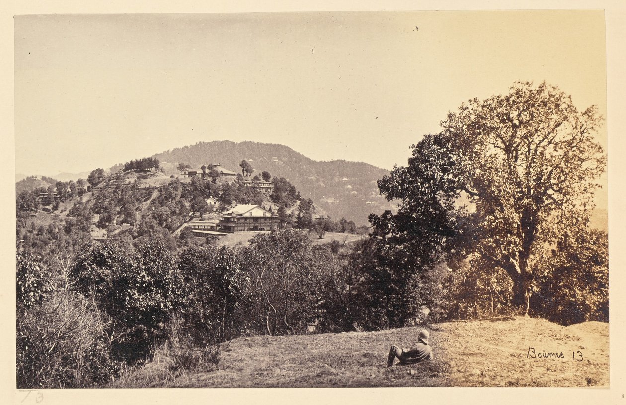 Simla; "Peterhof door Samuel Bourne