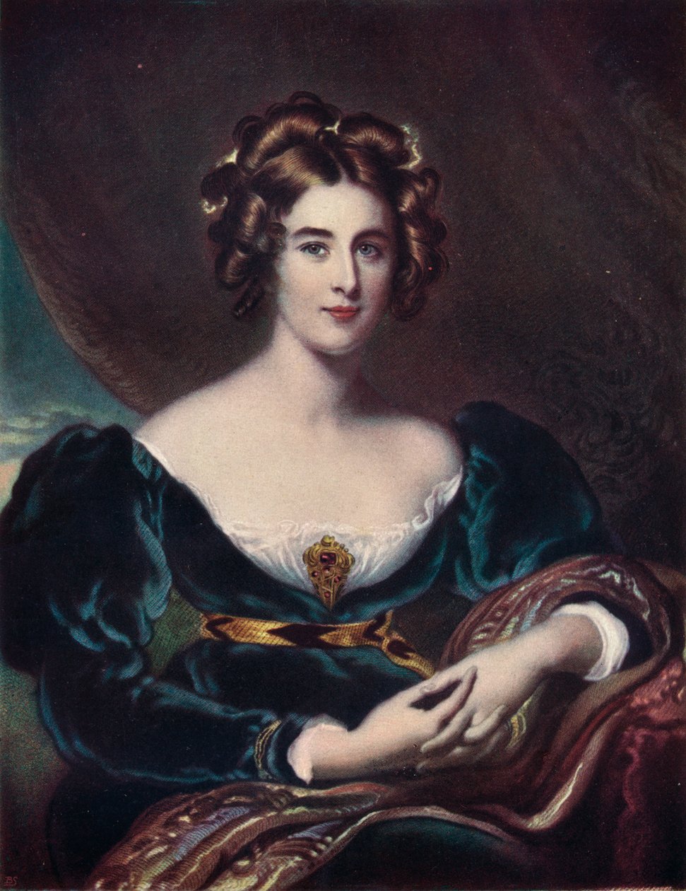 Lady Lyndhurst, ca. 1836, 1904 door Samuel Cousins