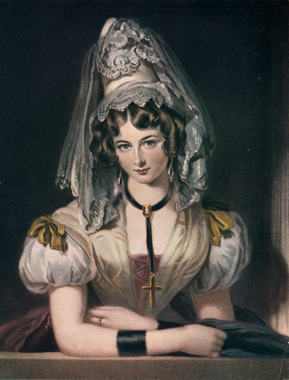 Lady Maria Theresa Lewis, 19e eeuw, 1904 door Samuel Cousins