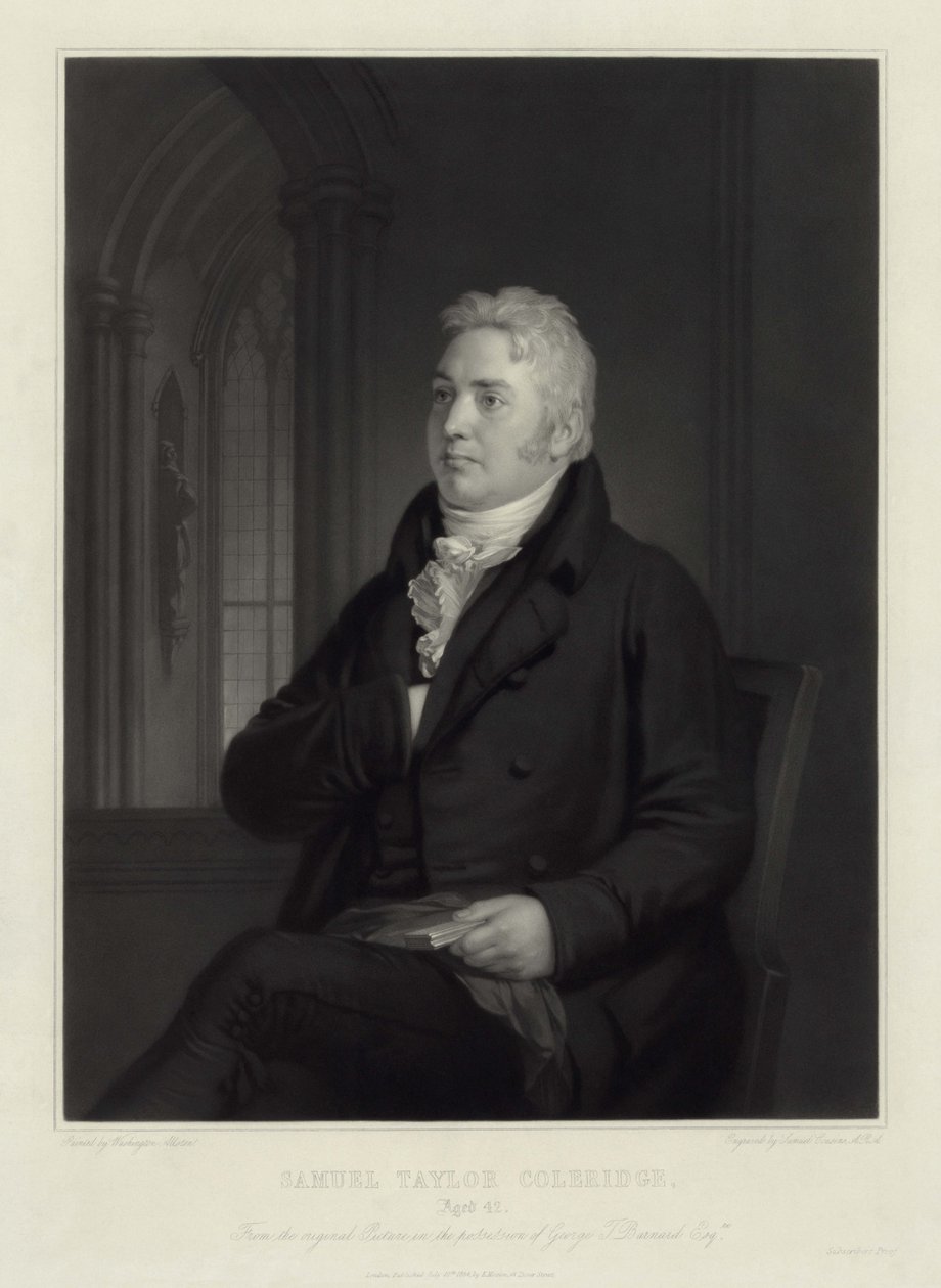 Samuel Taylor Coleridge op 42-jarige leeftijd door Samuel Cousins